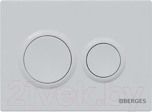 Изображение товара Унитаз подвесной с инсталляцией Berges Okus Rimless / 043391 (с сиденьем)