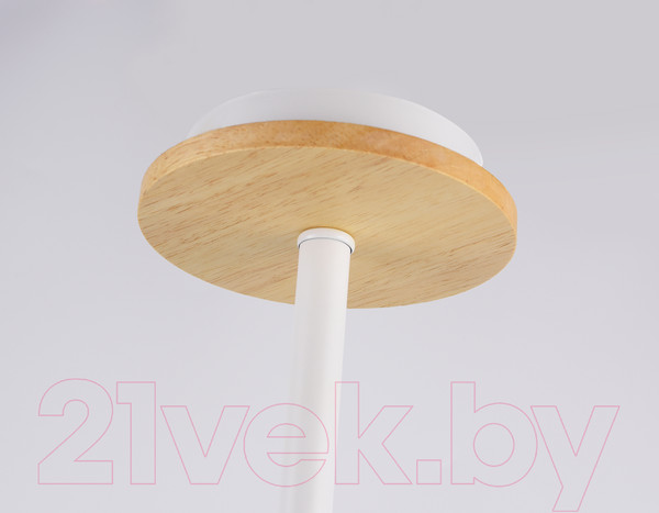 Изображение товара Люстра Ambrella Traditional TR80166/6 WH/LWD (белый/светлое дерево)