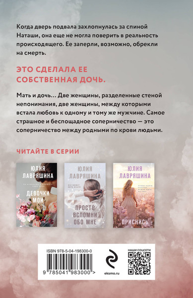 Изображение товара Книга Эксмо Две женщины в замкнутом пространстве, мягкая обложка (Лавряшина Юлия)