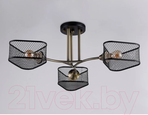Изображение товара Люстра Ambrella Traditional TR80171/3 SB/BK (бронза/черный)
