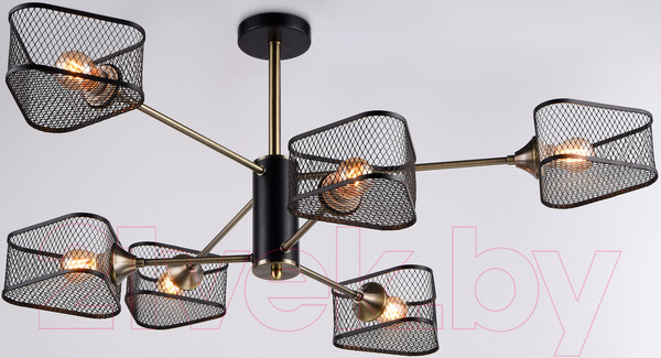 Изображение товара Люстра Ambrella Traditional TR80172/6 SB/BK (бронза/черный)