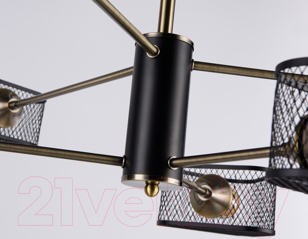 Изображение товара Люстра Ambrella Traditional TR80172/6 SB/BK (бронза/черный)