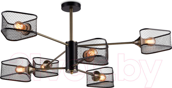 Изображение товара Люстра Ambrella Traditional TR80172/6 SB/BK (бронза/черный)