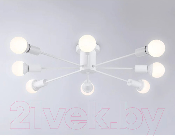 Изображение товара Люстра Ambrella Traditional TR80408/8 WH (белый)