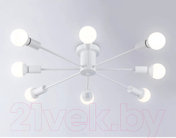 Изображение товара Люстра Ambrella Traditional TR80408/8 WH (белый)