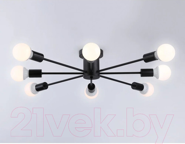 Изображение товара Люстра Ambrella Traditional TR80411/8 BK (черный)