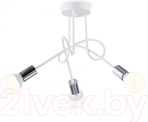 Изображение товара Люстра Ambrella Traditional TR80414/3 WH/CH (белый/хром)