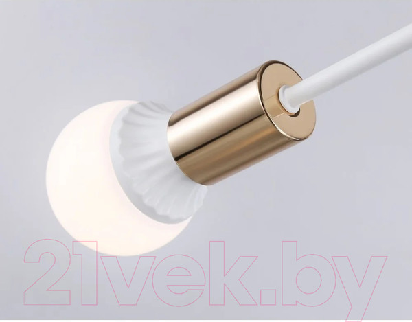 Изображение товара Люстра Ambrella Traditional TR80432/6 WH/GD (белый/золото)