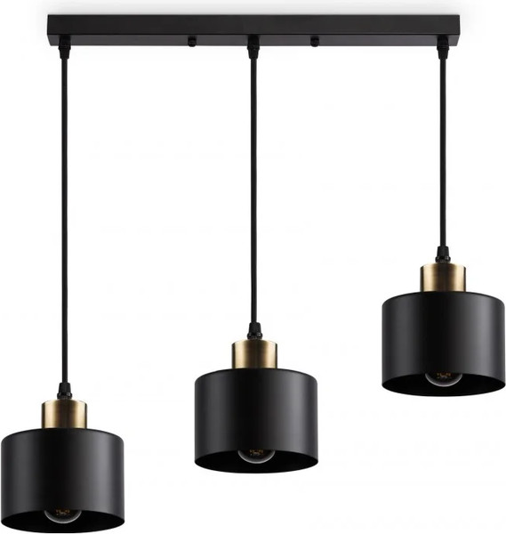 Изображение товара Люстра Ambrella Traditional TR8118/3 BK/BS (черный/латунь)