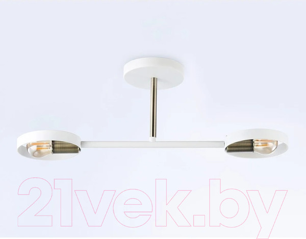 Изображение товара Потолочный светильник Ambrella Traditional TR8222/2 WH/SB (белый/бронза)