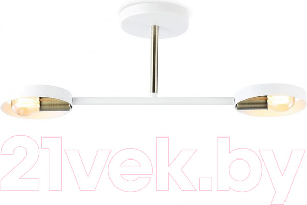 Изображение товара Потолочный светильник Ambrella Traditional TR8222/2 WH/SB (белый/бронза)