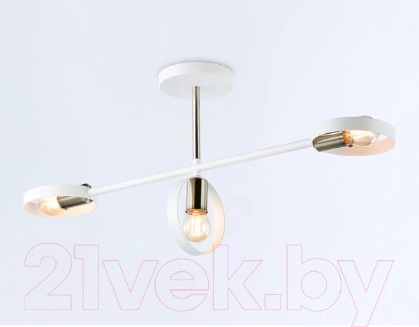 Изображение товара Люстра Ambrella Traditional TR8228/3 WH/SB (белый/бронза)