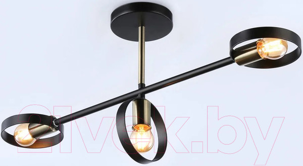 Изображение товара Люстра Ambrella Traditional TR8229/3 BK/SB (черный/бронза)