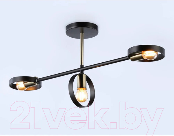 Изображение товара Люстра Ambrella Traditional TR8229/3 BK/SB (черный/бронза)