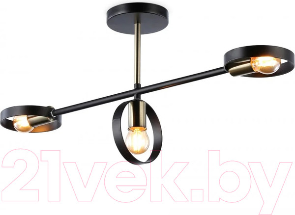 Изображение товара Люстра Ambrella Traditional TR8229/3 BK/SB (черный/бронза)