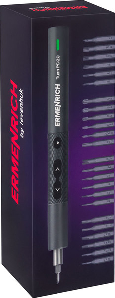 Изображение товара Электроотвертка Ermenrich Tunn PD20 / 82536