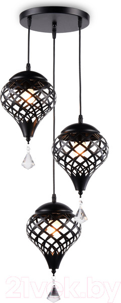 Изображение товара Люстра Ambrella Traditional TR8444/3 BK (черный)