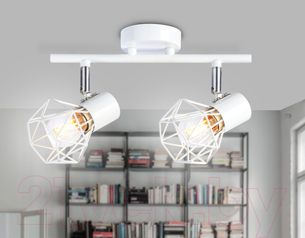 Изображение товара Спот Ambrella Traditional TR8628/2 WH/CH (белый/хром)