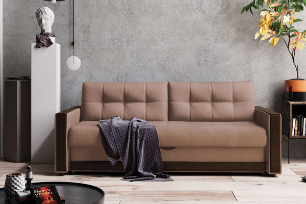 Изображение товара Диван Stolline Ника 4 (коричневый)