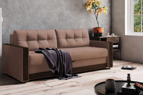 Изображение товара Диван Stolline Ника 4 (коричневый)