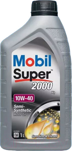 Изображение товара Моторное масло Mobil Super 2000 X1 10W40 (1л)