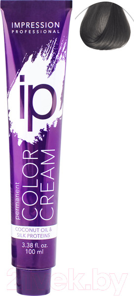 Изображение товара Крем-краска для волос Impression Professional Корректор 0.11 (100мл, интенсивно-пепельный)