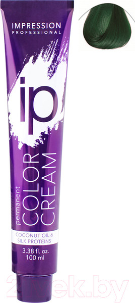 Изображение товара Крем-краска для волос Impression Professional Корректор тон 0.22 (100мл, зеленый)