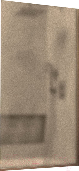 Изображение товара Стеклянная шторка для ванны MaybahGlass MGV-74-2у (бронзовое матовое стекло/бронзовый)