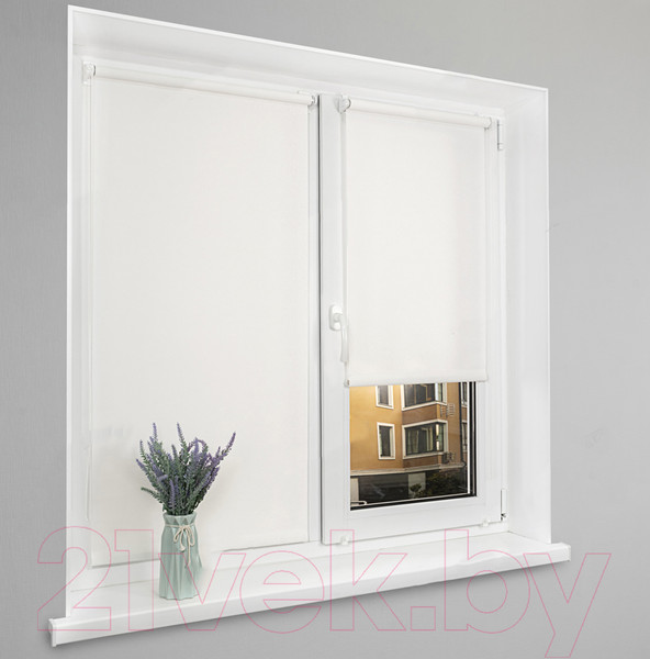 Изображение товара Рулонная штора Lm Decor LM 65-01 48x160 (молочный)