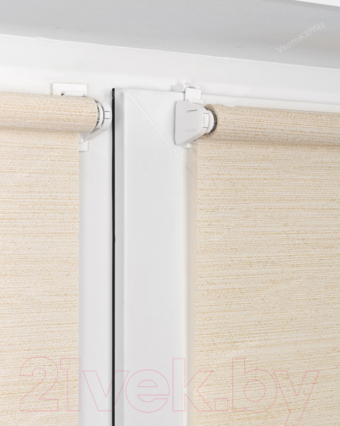 Изображение товара Рулонная штора Lm Decor LM 65-03 48x160 (золотисто-белый)