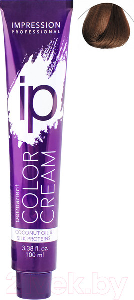Изображение товара Крем-краска для волос Impression Professional Ip 7.77 (100мл, блонд интенсивно-коричневый)