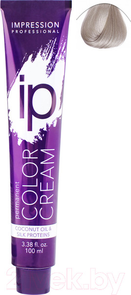 Изображение товара Крем-краска для волос Impression Professional Ip 10.81 (100мл, яркий блонд перламутрово-пепельный)