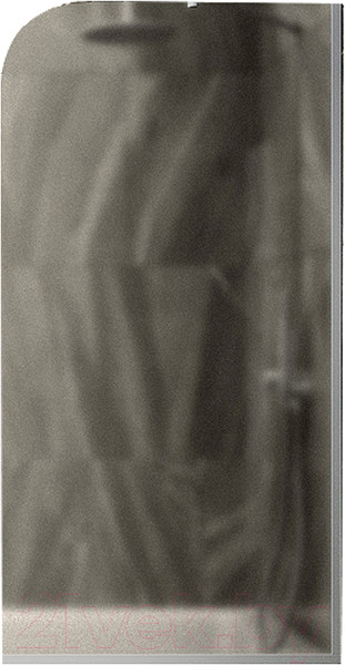 Изображение товара Стеклянная шторка для ванны MaybahGlass MGV-148-1у (бронзовое матовое стекло/белый матовый)