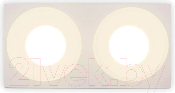 Изображение товара Точечный светильник Ambrella TN1317/2 SWH/FR (белый песок/белый матовый)