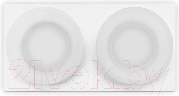 Изображение товара Точечный светильник Ambrella TN1317/2 SWH/FR (белый песок/белый матовый)