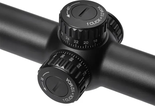Изображение товара Оптический прицел GAUT Obsidian 1-8x24 сетка X2 подсветка точки
