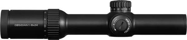 Изображение товара Оптический прицел GAUT Obsidian 1-8x24 сетка X2 подсветка точки