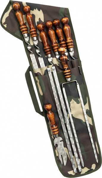 Изображение товара Набор для гриля Chugun Invest Охотничий Лесной (в чехле)