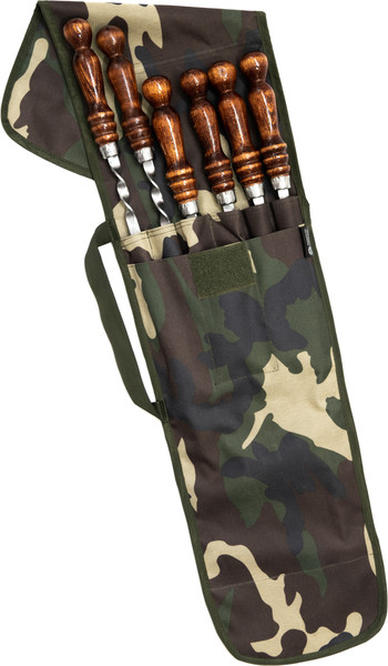 Изображение товара Набор для гриля Chugun Invest Охотничий Лесной (в чехле)