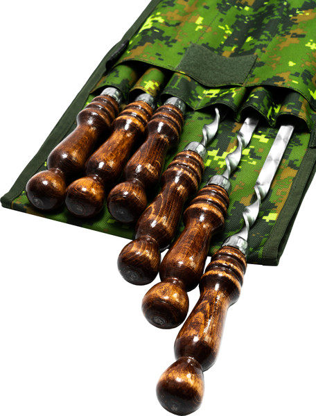 Изображение товара Набор для гриля Chugun Invest Охотничий. Цифра (в чехле)