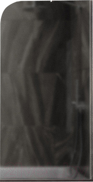 Изображение товара Стеклянная шторка для ванны MaybahGlass MGV-88-5у (графитовое матовое стекло/хром матовый)