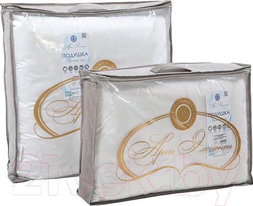 Изображение товара Подушка для сна АртПостель Ника пуховая ПН 1-2 / 1512 (50x70)