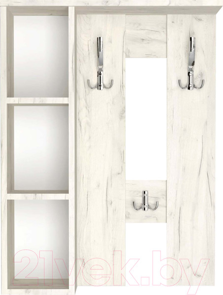 Изображение товара Вешалка для одежды Артём-Мебель СН-100.44  (дуб крафт белый)