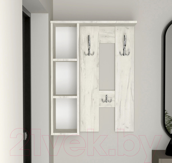 Изображение товара Вешалка для одежды Артём-Мебель СН-100.44  (дуб крафт белый)