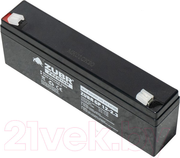 Изображение товара Аккумуляторная батарея Zubr GP 12V (2.3 А/ч)