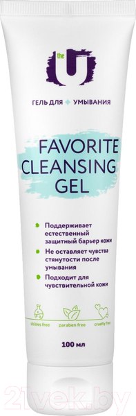 Изображение товара Гель для умывания The U Favorite Cleansing Gel (100мл)