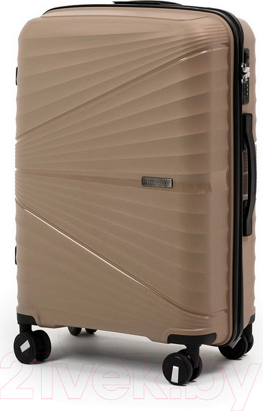 Изображение товара Чемодан на колесах PRIDE РР-9702 (L, кофейный)