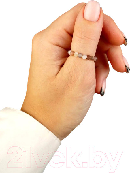 Изображение товара Кольцо Wolves Бразильский Агат 5853 (р.18-19)