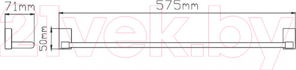 Изображение товара Держатель для полотенца Wisent WP2601