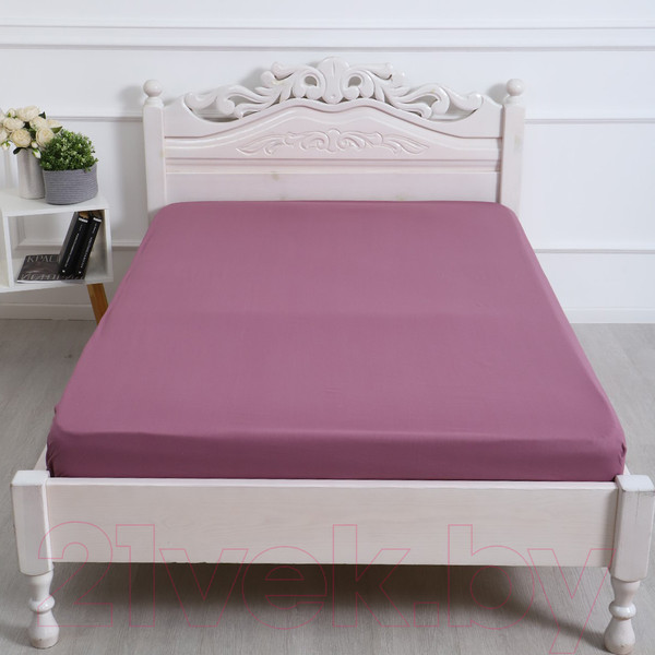 Изображение товара Простыня Атра 140x200x20 / 10416914 (клюква в сахаре)